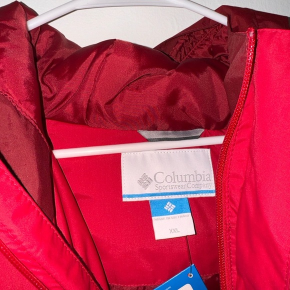 MENS Red Columbia snow/rain jacket XXL - Picture 4 of 6